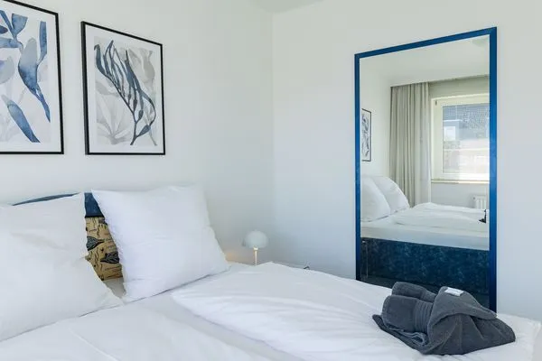 Bett  Meerliebe - mit Balkon im Herzen von Timmendorfer Strand