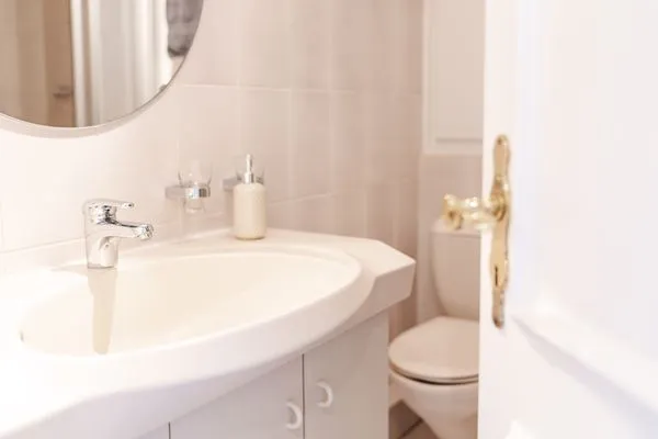 Badezimmer  Meerliebe - mit Balkon im Herzen von Timmendorfer Strand