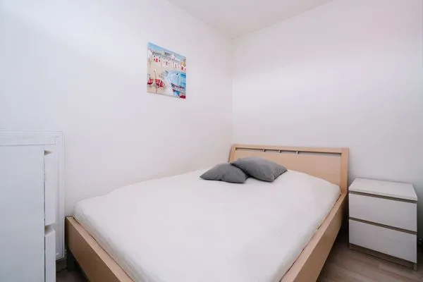 Schlafzimmer Ferienpark Sierksdorf Strandglück mit Meerblick