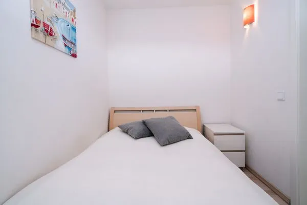Schlafzimmer Ferienpark Sierksdorf Strandglück mit Meerblick
