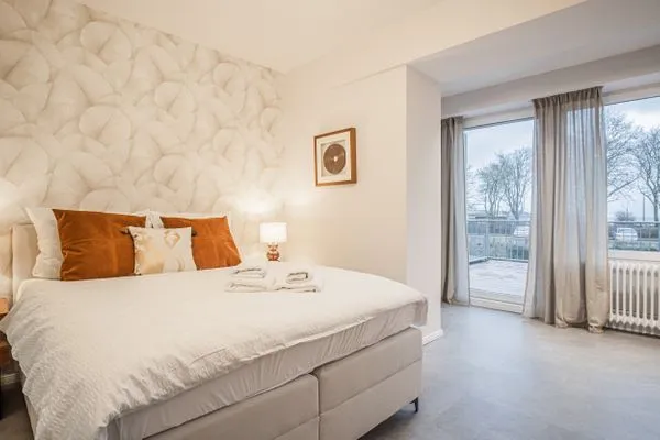 Schlafzimmer  Ferienwohnung Meeresbrise Eckernförde