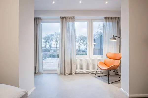 Wohnzimmer  Ferienwohnung Meeresbrise Eckernförde