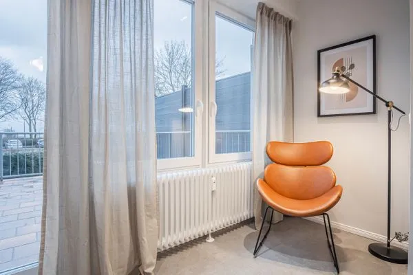 Wohnzimmer  Ferienwohnung Meeresbrise Eckernförde