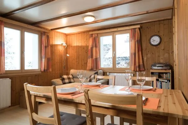 Wohnzimmer  Ferienhaus Tanne Höckli