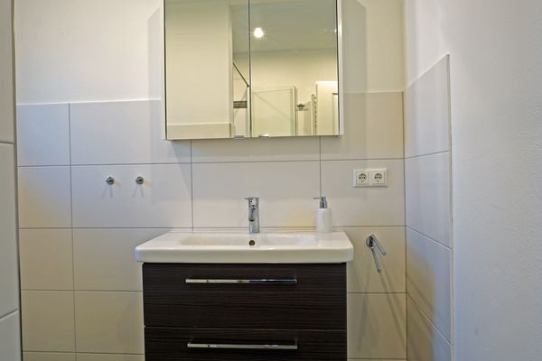  Ferienhütt Poppenbüll,Osterhever,Tetenbüll - Badezimmer