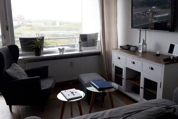 Wohnzimmer Ferienhaus Seeblick Ferienwohnung 27