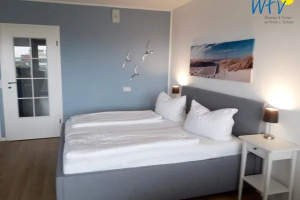 Schlafzimmer Ferienhaus Seeblick Ferienwohnung 27