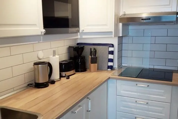 Küche / Küchenzeile Ferienhaus Seeblick Ferienwohnung 27