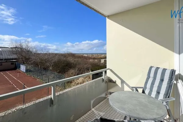 Balkon Ferienhaus Seeblick Ferienwohnung 3