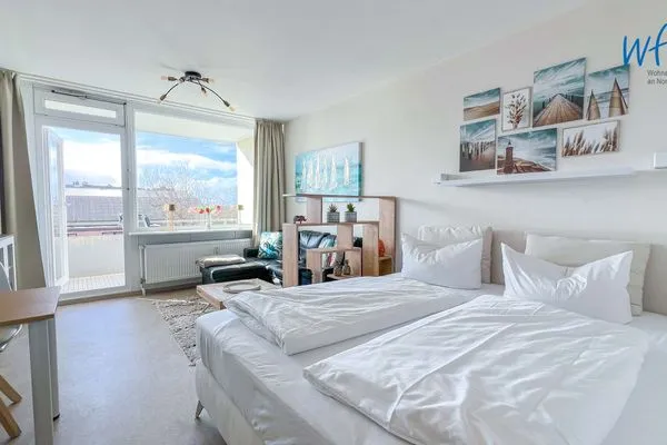 Schlafzimmer Ferienhaus Seeblick Ferienwohnung 3