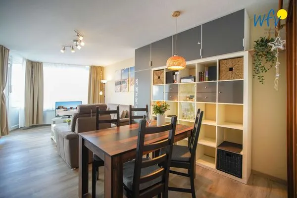 Wohnzimmer Ferienhaus Seeblick Ferienwohnung 28