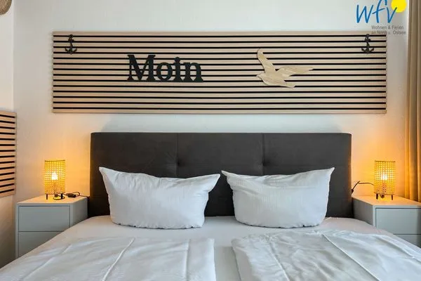 Schlafzimmer Ferienhaus Seeblick Ferienwohnung 28