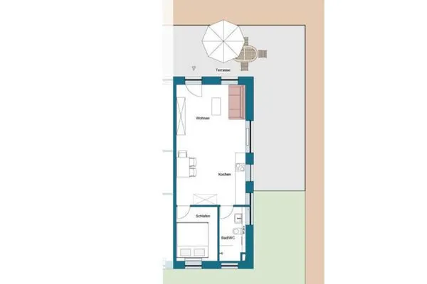 Strandburg "Azurblau" 01.c-18  Strandburg "Azurblau" 01.c