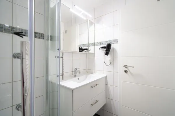Badezimmer Ferienpark Sierksdorf Seemuschel