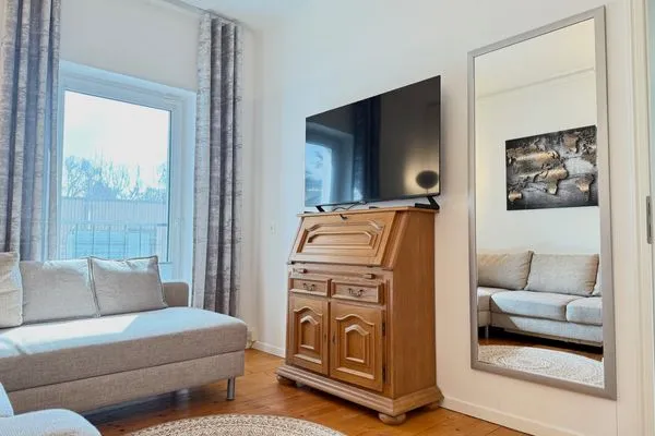  Ferienwohnung Gärtnerhäusle Nonnenhorn - Wohnbereich