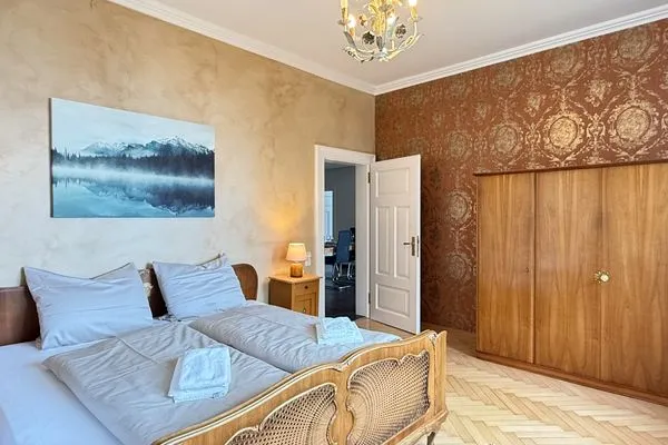 Ferienanlage Seeperle49 Ferienwohnung Seeperle49 Nonnenhorn - Schlafzimmer 2 - Doppelbett