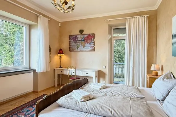 Ferienanlage Seeperle49 Ferienwohnung Seeperle49 Nonnenhorn - Schlafzimmer 2 - Doppelbett