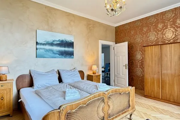 Ferienanlage Seeperle49 Ferienwohnung Seeperle49 Nonnenhorn - Schlafzimmer 2 - Doppelbett