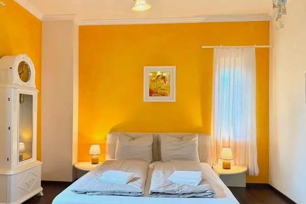 Ferienanlage Seeperle49 Ferienwohnung Seeperle49 Nonnenhorn - Schlafzimmer 2 - Doppelbett