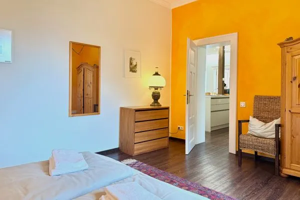 Ferienanlage Seeperle49 Ferienwohnung Seeperle49 Nonnenhorn - Schlafzimmer 2 - Doppelbett