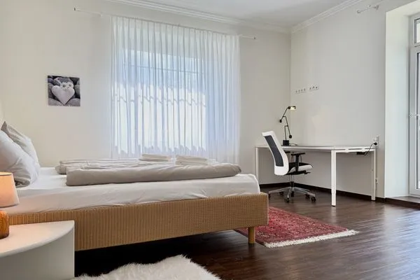 Ferienanlage Seeperle49 Ferienwohnung Seeperle49 Nonnenhorn - Schlafzimmer 2 - Doppelbett