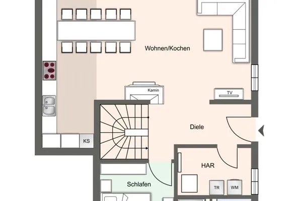 Sternengucker Sternengucker SPO Ording - Grundriss