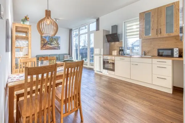Ferienwohnung SeeNest Röbel - Küchenzeile  SeeNest