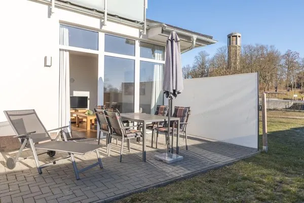 Ferienwohnung SeeNest Röbel - Terrasse  SeeNest