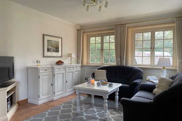  Hark-Olufs Hüs Whg. Eismöwe Nebel - Wohnzimmer