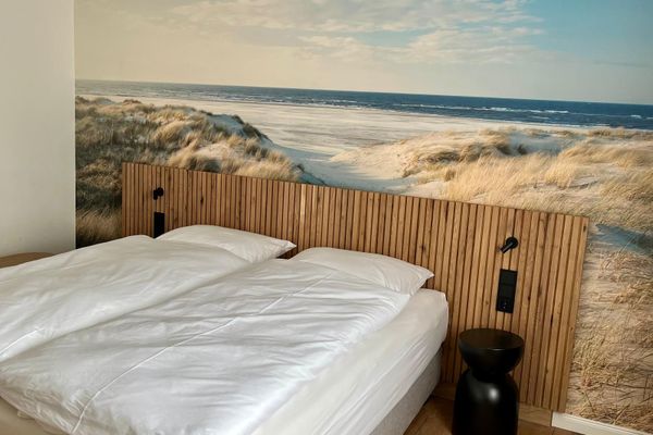  Fährmanns Hüs Wohnung Achterdeck Nebel - Schlafzimmer