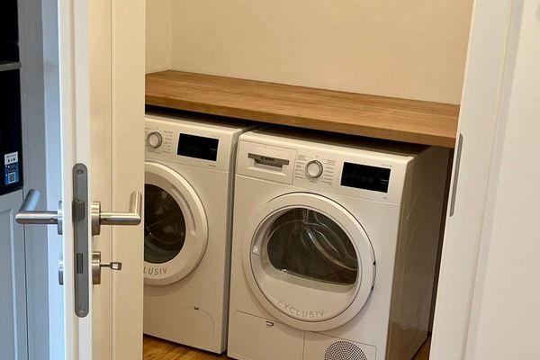  Fährmanns Hüs Wohnung Achterdeck Nebel - Badezimmer