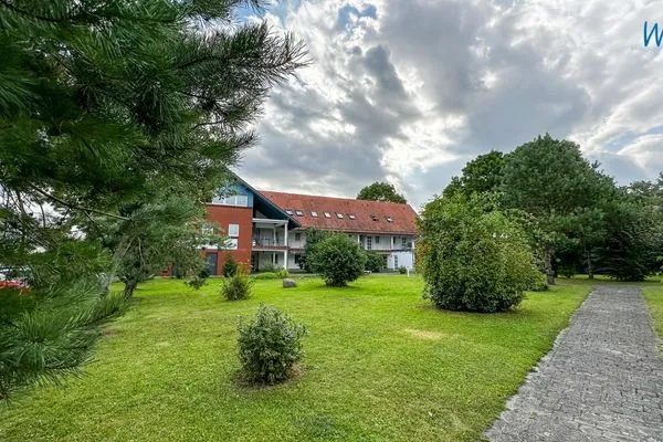 Hauptansicht Haus Windland Ferienwohnung Boddenblick