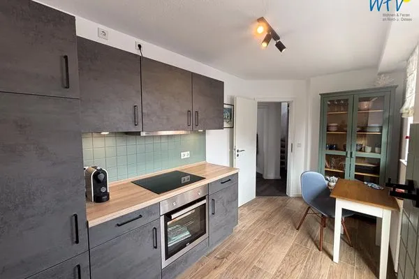 Küche / Küchenzeile Haus Nordstern Ferienwohnung Hummerhütte