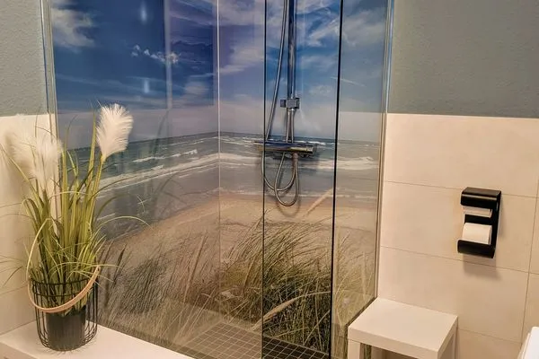 Badezimmer mit Dusche Parkresidenz am Hafen Wohnung HF 11 - "MeerZeit"