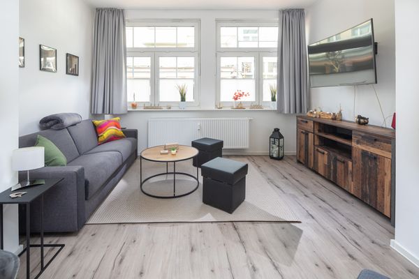 Winterstraße 23 Watt'n Glück Norderney-Stadt - Wohnzimmer
