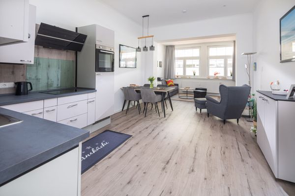 Winterstraße 23 Watt'n Glück Norderney-Stadt - Wohnzimmer