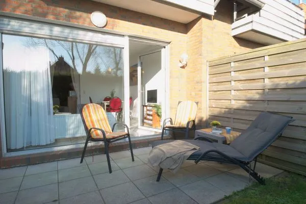 Terrasse  Ferienwohnung Schlatmann