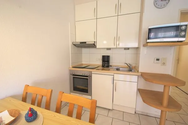 Küche / Küchenzeile  Ferienwohnung Muschel