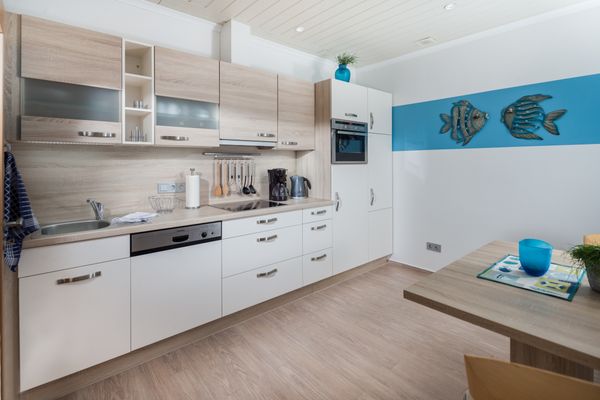  Ferienwohnung Mühle Norderney - Küche / Küchenzeile