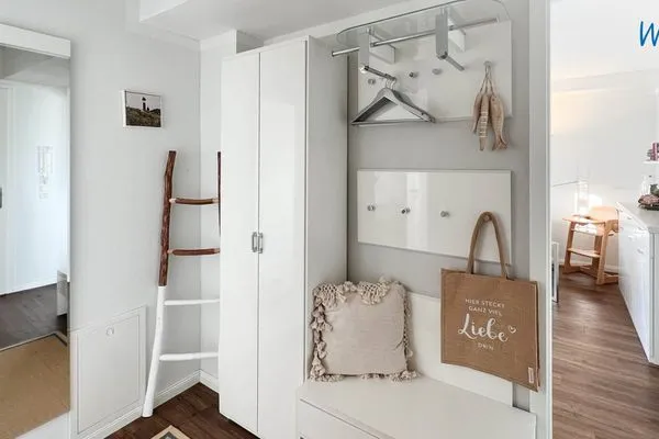 Flur Haus Anna See Ferienwohnung Südperle