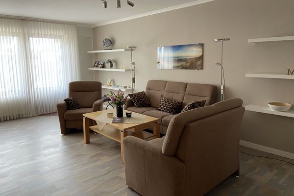  Ferienwohnung Kap Norderney - Wohnzimmer