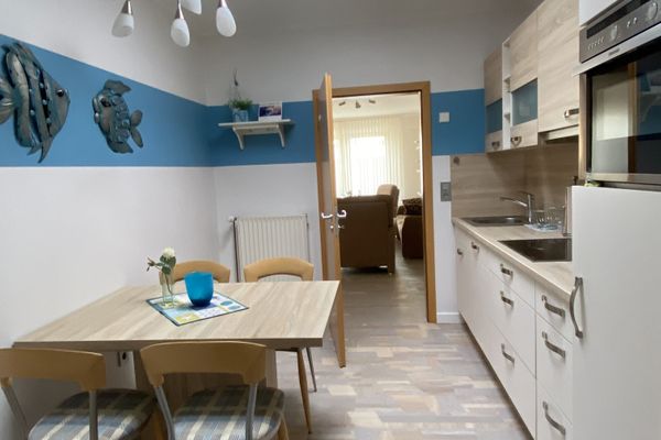  Ferienwohnung Kap Norderney - Küche / Küchenzeile