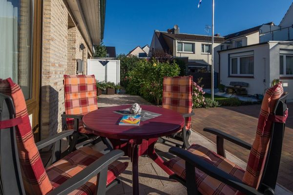  Ferienwohnung Kap Norderney - Terrasse