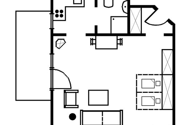  Ferienwohnung Wasserturm Norderney - Grundriss
