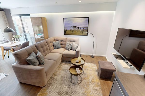 Ocean House Glück Timmendorf - Wohnzimmer