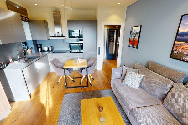Heaven House Regenbogen Timmendorf - Wohnzimmer