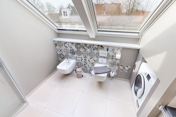 Heaven House Penthousewohnung Sterngucker - mit Whirlpool Timmendorf - Badezimmer