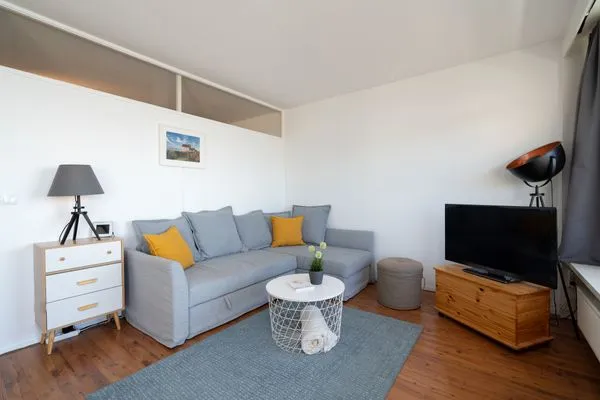 Wohnzimmer Panoramic Leuchtturm-Loft