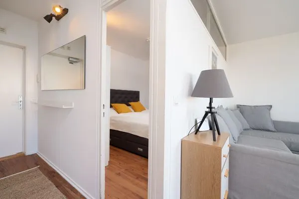 Schlafzimmer Panoramic Leuchtturm-Loft