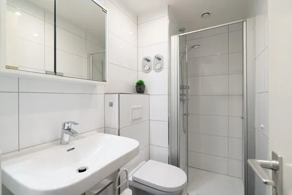 Badezimmer Panoramic Leuchtturm-Loft